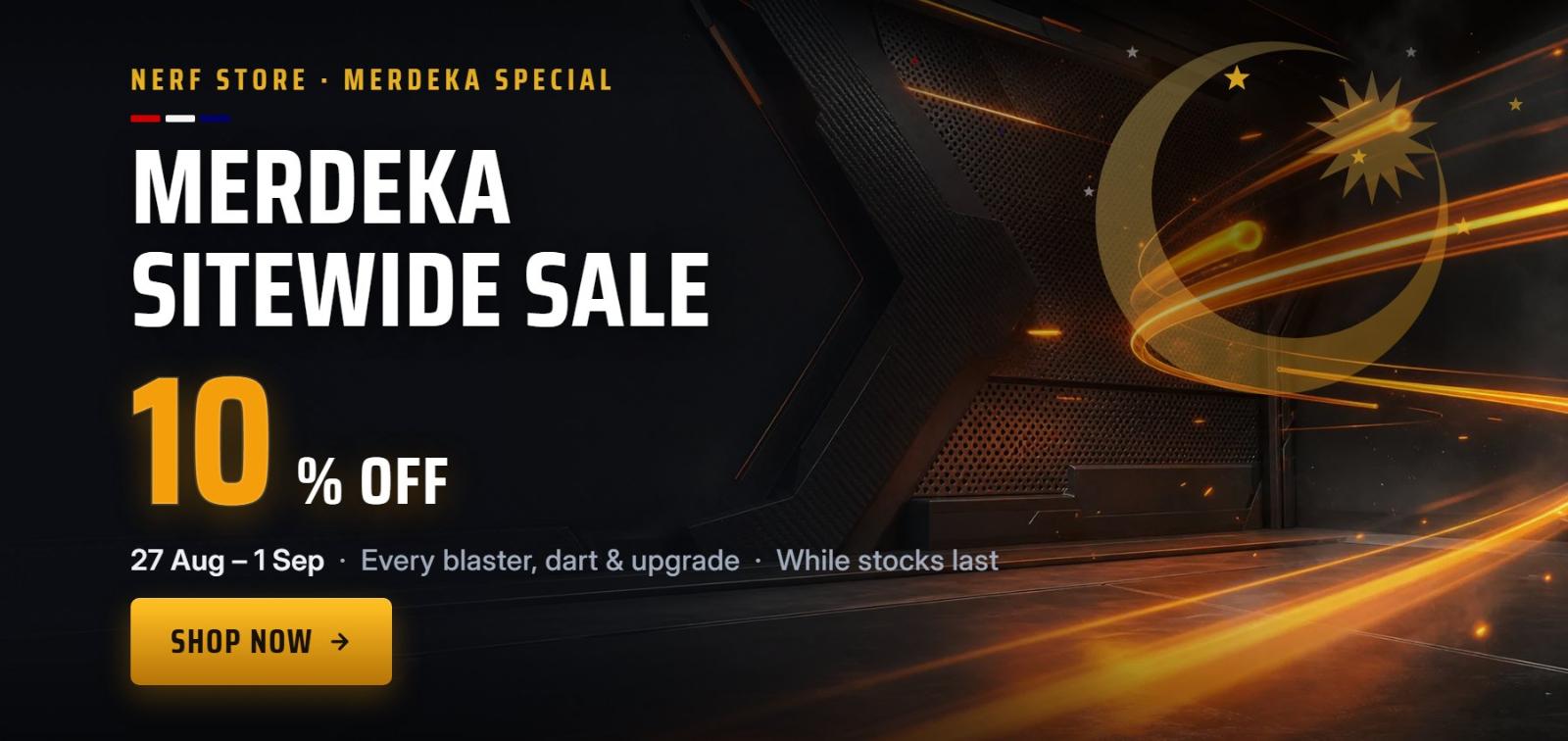 Merdeka 2026 Sale 10% Off Storewide
