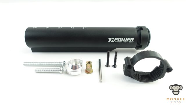 Monkee Mods XYL Unicorn AEG Buffer Tube Adapter with X-Power Buffer Tube