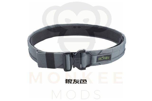 Geek Tactical 1.5 Inch Tactical Molle belt  - Urban Grey