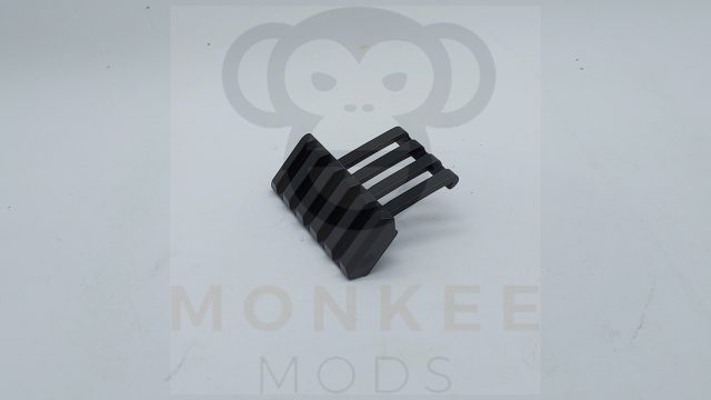 Metal Picatinny Rail Cover with Offset Rail
