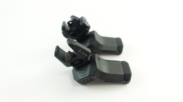 FRBS Offset back-up sight