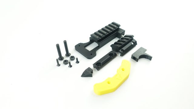 MM BK1S Ambidextrous Charging Handle with Raised Rail