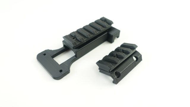 MM BK1S Ambidextrous Charging Handle with Raised Rail
