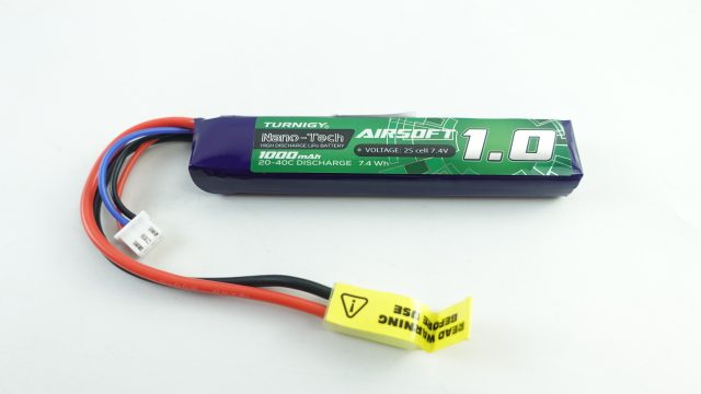 Turnigy Nano-Tech 1000mAh 2S 20~40C LiPo Airsoft Pack (7.4v)
