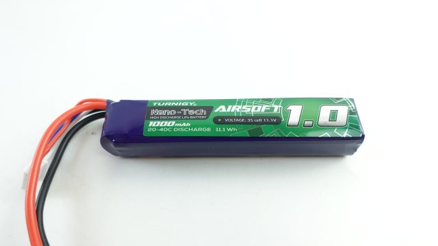 Turnigy NANO-TECH 1000mAh 3S 20~40C LIPO AIRSOFT PACK (T-Connector)
