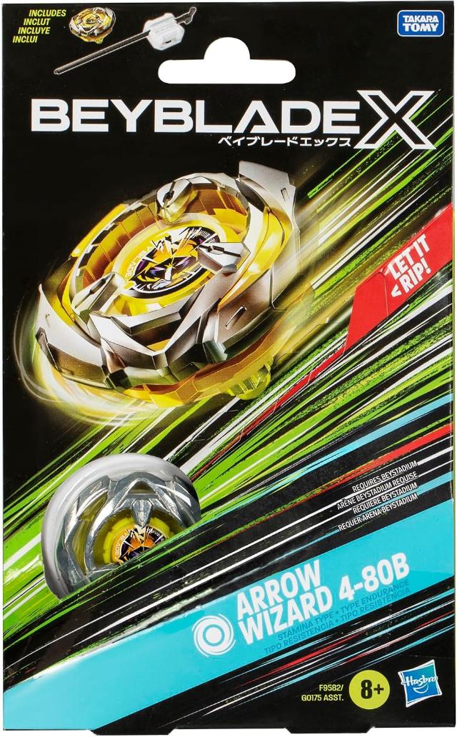 Beyblade X Arrow Wizard 4-80B Starter (Hasbro)
