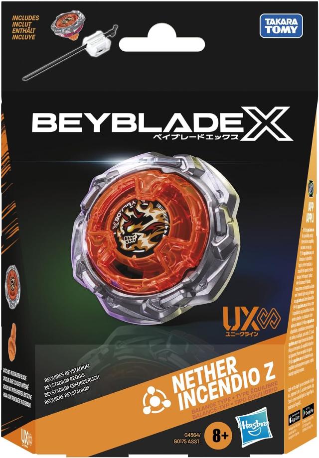Beyblade X Nether Incendio Z Starter (Hasbro)
