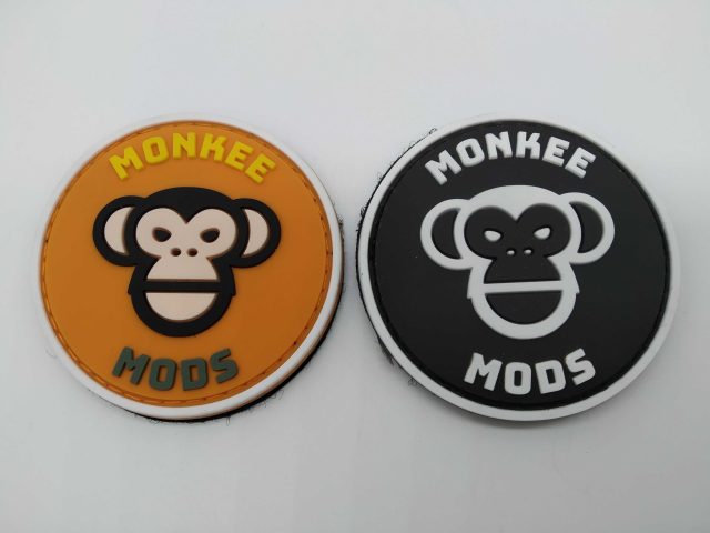 Monkee Mods Rubber Velcro Patch