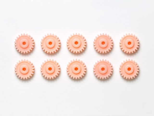 Tamiya Mini 4WD PRO G-22 Gear (Pink/10pcs.)(10311)