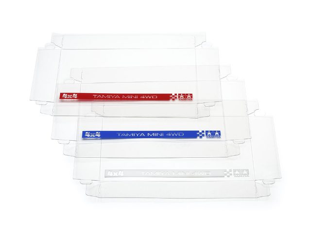 Tamiya Basic Mini 4WD Car Box Clear Covers (3pcs.)(10322)
