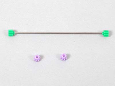 Tamiya Mini 4WD 1.4mm Hollow Propeller Shaft (For Super 1/TZ Chassis)(15205)