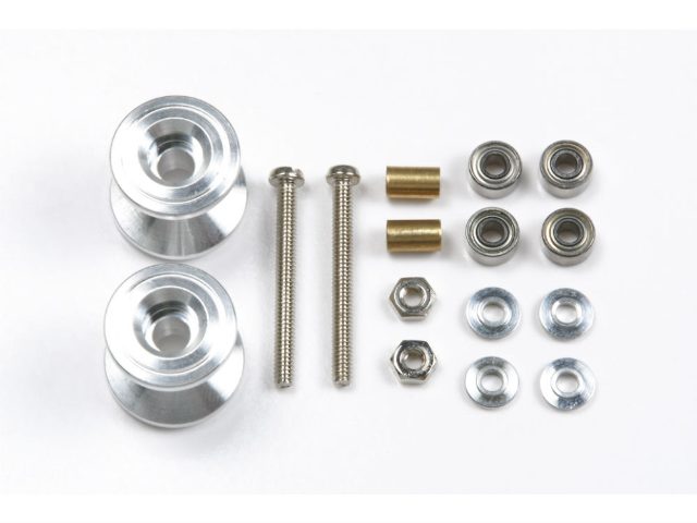 Tamiya Double Aluminum Rollers (13-12mm)(15398)