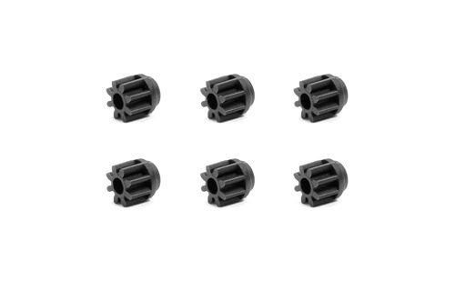 Tamiya Carbon Reinforced 8t Pinion Gear (6pcs.)(15453)