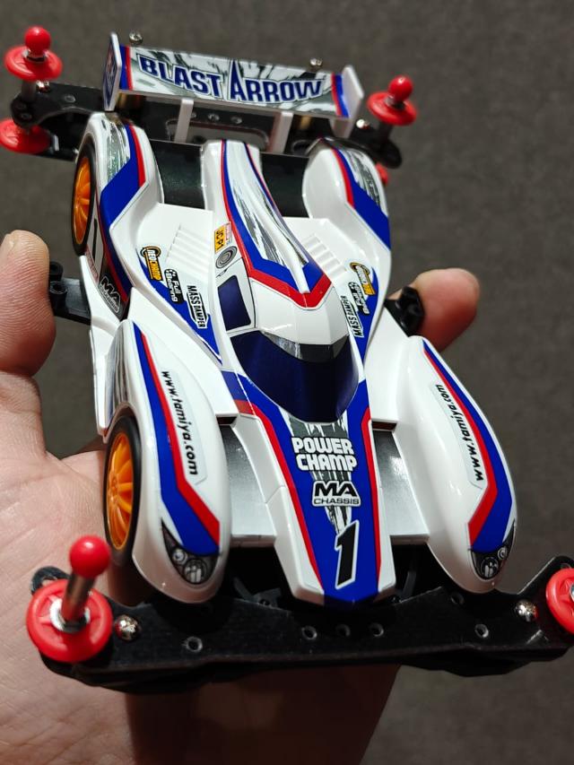 Tamiya Mini 4WD Starter Pack MA Power Spec (Blast Arrow)(18647) (Ready to Race)