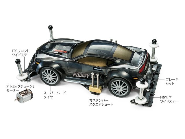 Tamiya Mini 4WD Starter Pack FM-A Balanced Spec (Rowdy Bull)(18710)
