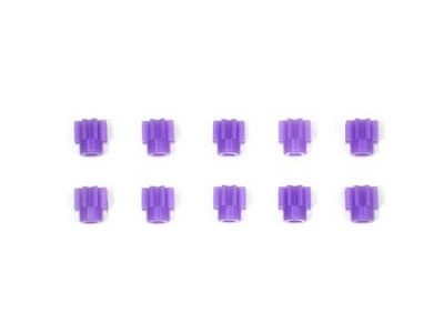 Tamiya AO-1014 8T Pinion Gear (Purple, 10 pcs.)(94577)