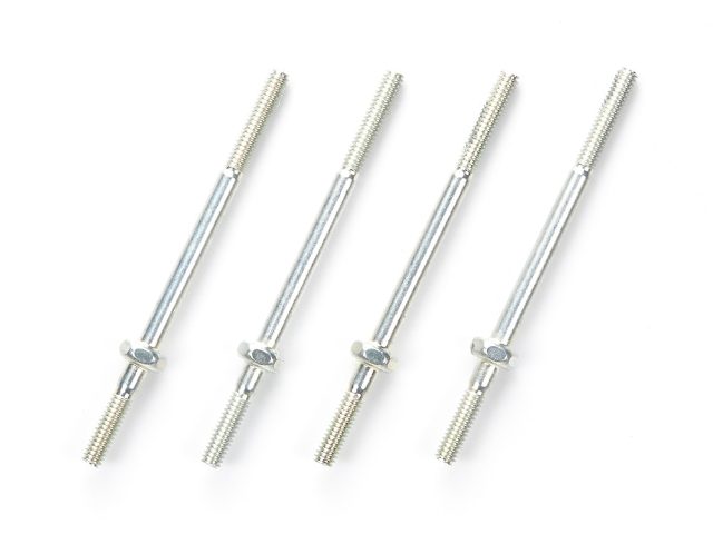 Tamiya AO-1024 2x38mm Double-Threaded Shafts (4 pcs.)(94809)