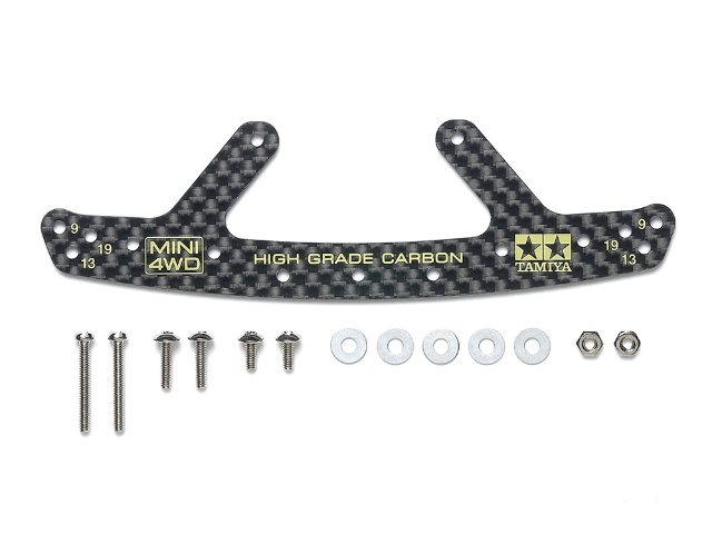 Tamiya HG Carbon Front Bumper Plate (1.5mm)(95692)