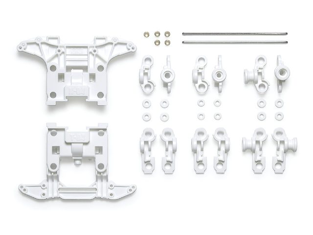 Tamiya N-04/T-04 Reinforced Units (White)(95695)