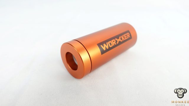 Worker Bearing Scar Muzzle with Aluminum Cover