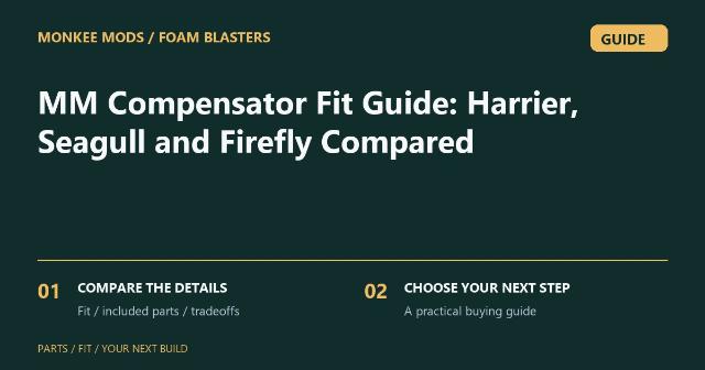 MM Compensator Fit Guide: Harrier, Seagull and Firefly Compared