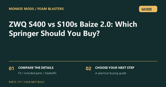 ZWQ S400 vs S100s Baize 2.0: Which Springer Should You Buy?