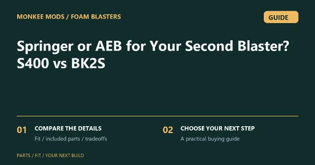 Springer or AEB for Your Second Blaster? S400 vs BK2S