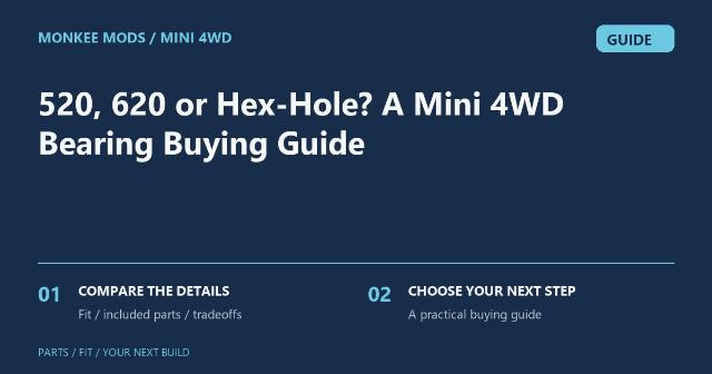 520, 620 or Hex-Hole? A Mini 4WD Bearing Buying Guide