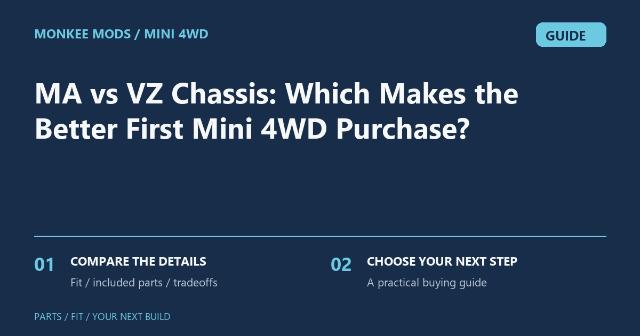 MA vs VZ Chassis: Which Makes the Better First Mini 4WD Purchase?