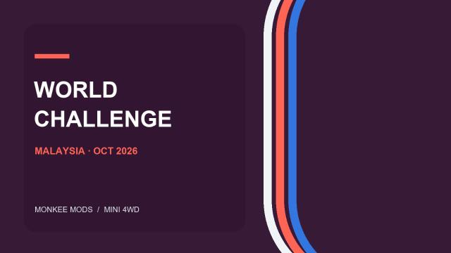 2026 Tamiya Mini 4WD World Challenge Malaysia Qualifier