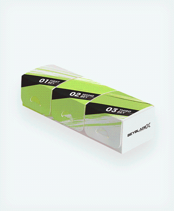 Beyblade X BX-12 3 on 3 Deck Case