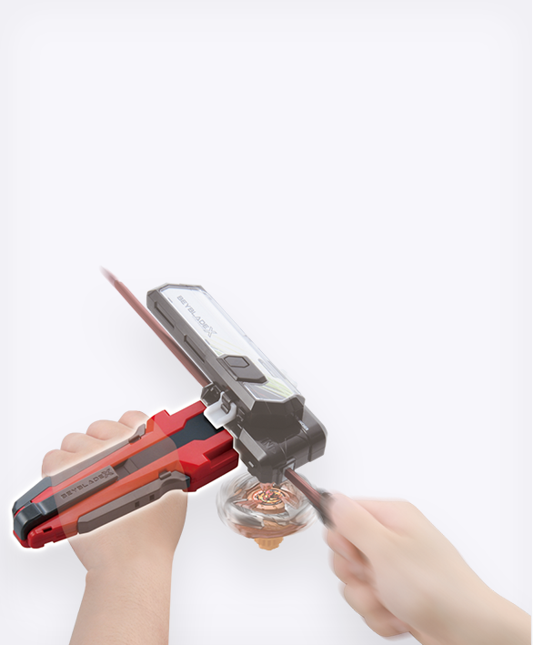 Beyblade X BX-30 Custom Grip Red Ver.
