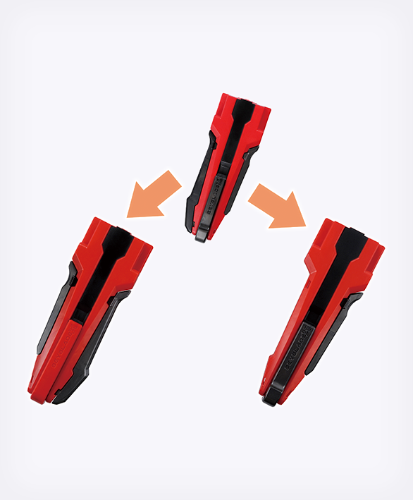 Beyblade X BX-30 Custom Grip Red Ver.