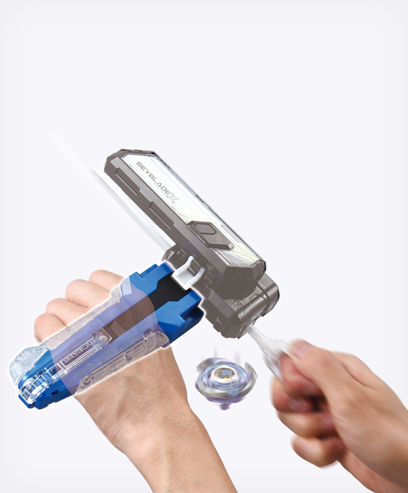 Beyblade X BX-42 Rubber Custom Grip Blue Ver.