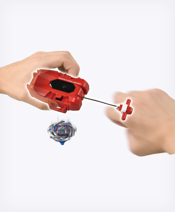 Beyblade X BX-47 String Launcher L Red Ver.