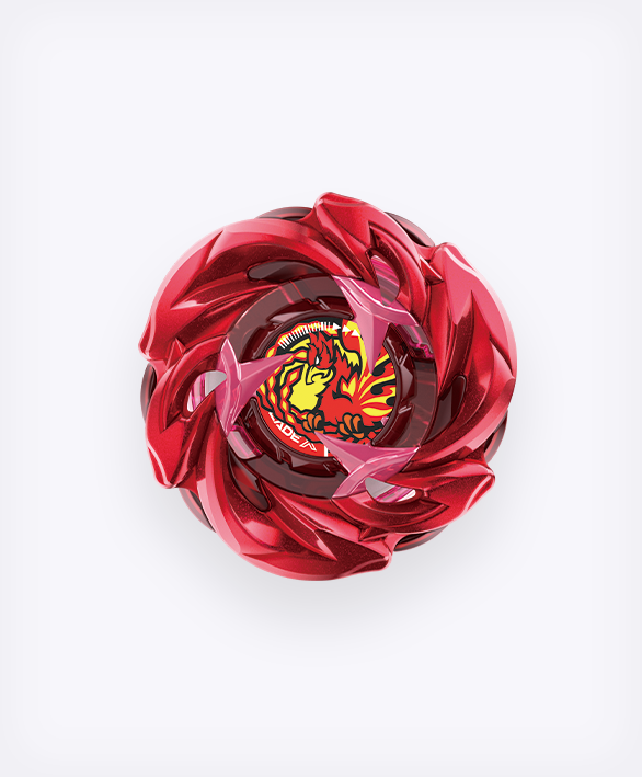 Beyblade X UX-07 Phoenix Rudder Deck Set (Japan)