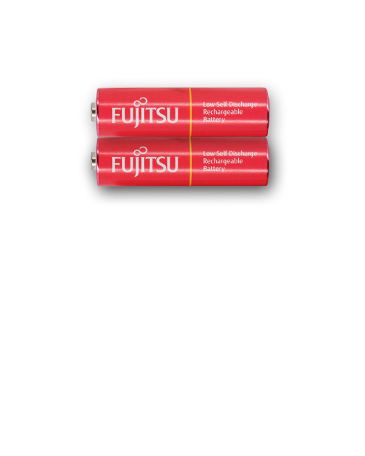 Fujitsu Lite Pink AA Rechargeable Batteries 950mAh HR-3UTLA (4-Pack)