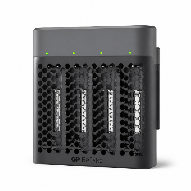 GP ReCyko M451 USB 4-Slot NiMH Battery Charger