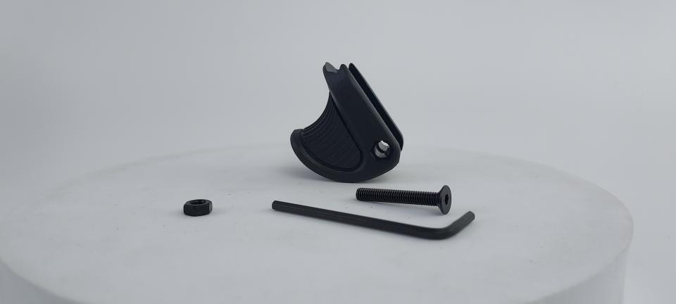 Curved Handstop for Picatinny Rails