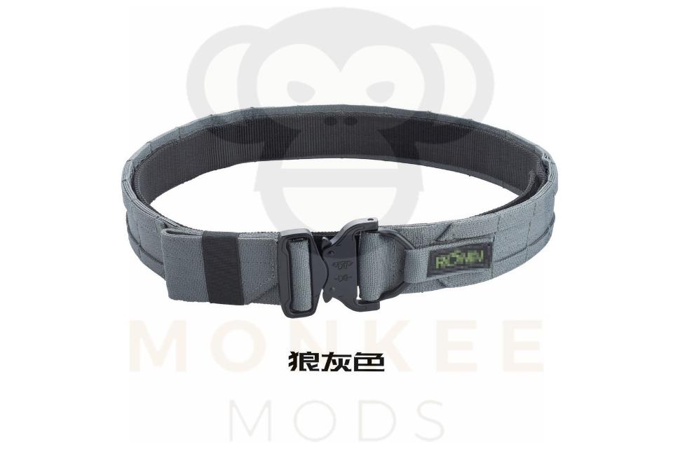 Geek Tactical 1.5 Inch Tactical Molle belt  - Urban Grey
