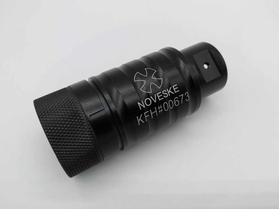 Noveske Flaming Metal Muzzle (19mm)