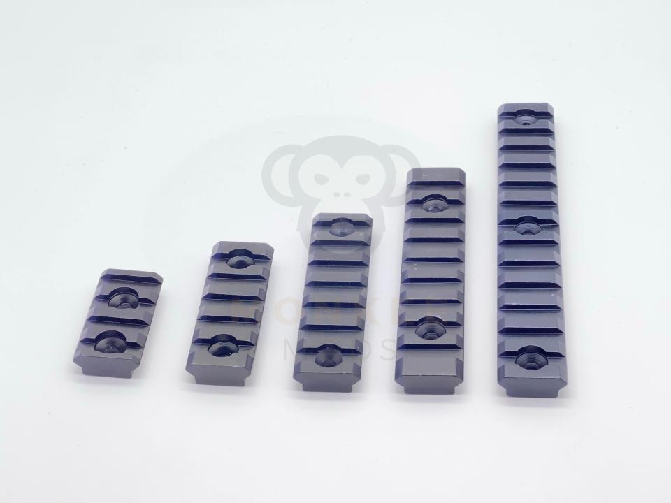 Metal Picatinny Rail Set for M-LOK/Keymod