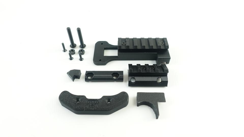 MM BK1S Ambidextrous Charging Handle with Raised Rail