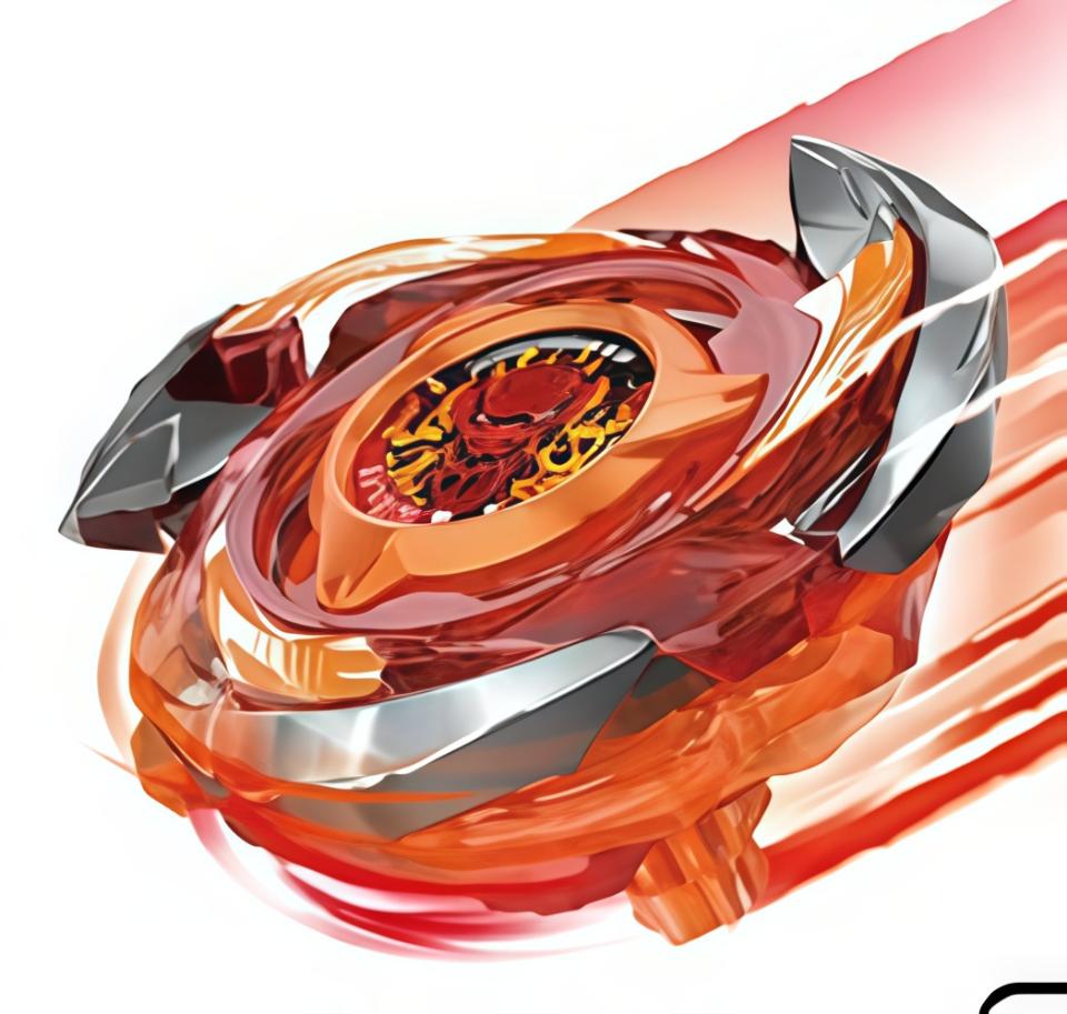 CX-04-01 Orange & Red Edition Battle Top