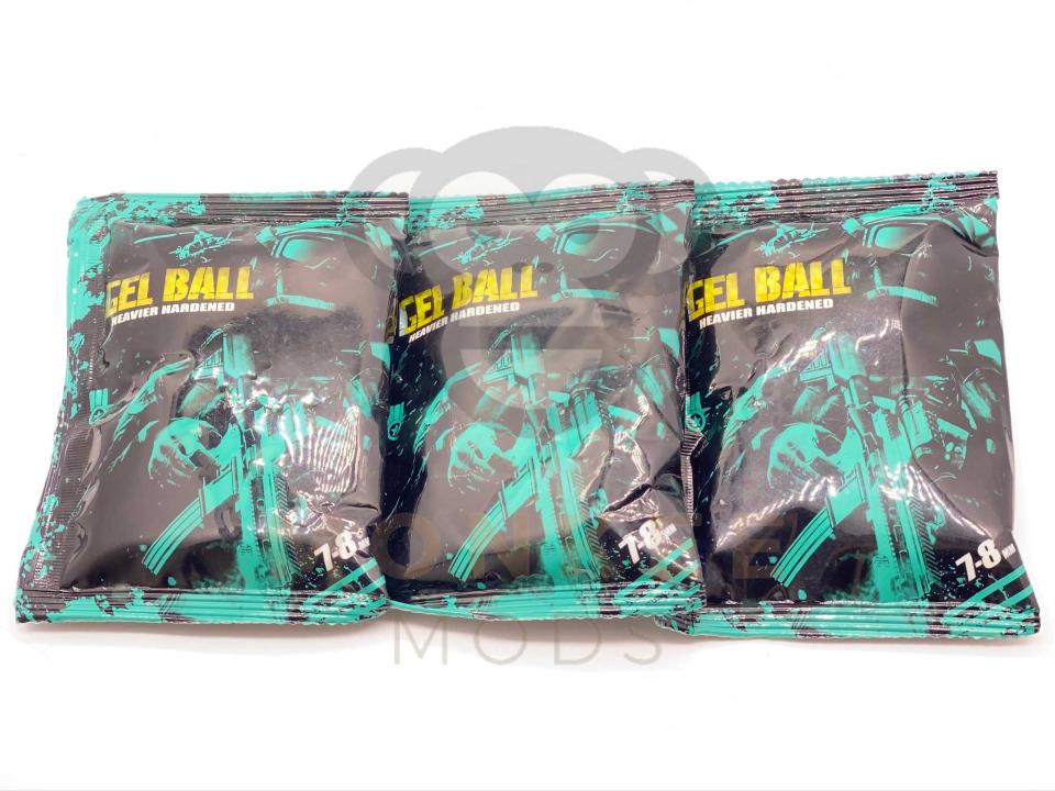 Gel Ball Hardened Yellow Gel