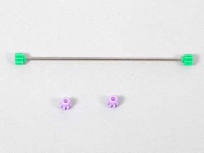 Tamiya Mini 4WD 1.4mm Hollow Propeller Shaft (For Super 1/TZ Chassis)(15205)