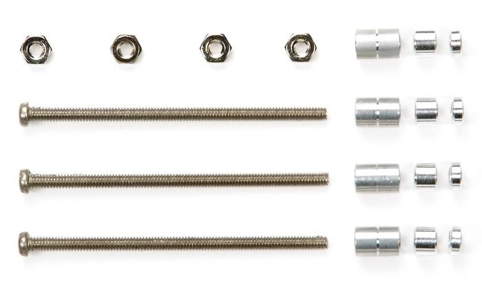 Tamiya Stainless Steel Screw Set D (40mm)(15407)