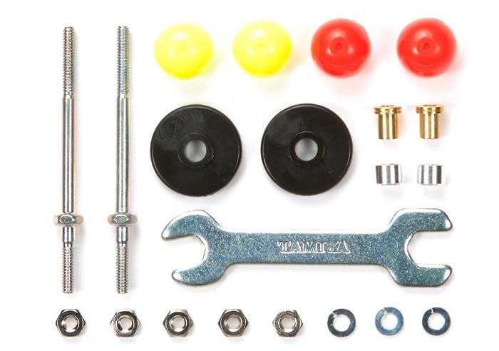Tamiya Long Stabilizing Pole & Low Friction Plastic Roller Set (13mm)(15408)