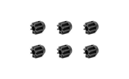 Tamiya Carbon Reinforced 8t Pinion Gear (6pcs.)(15453)