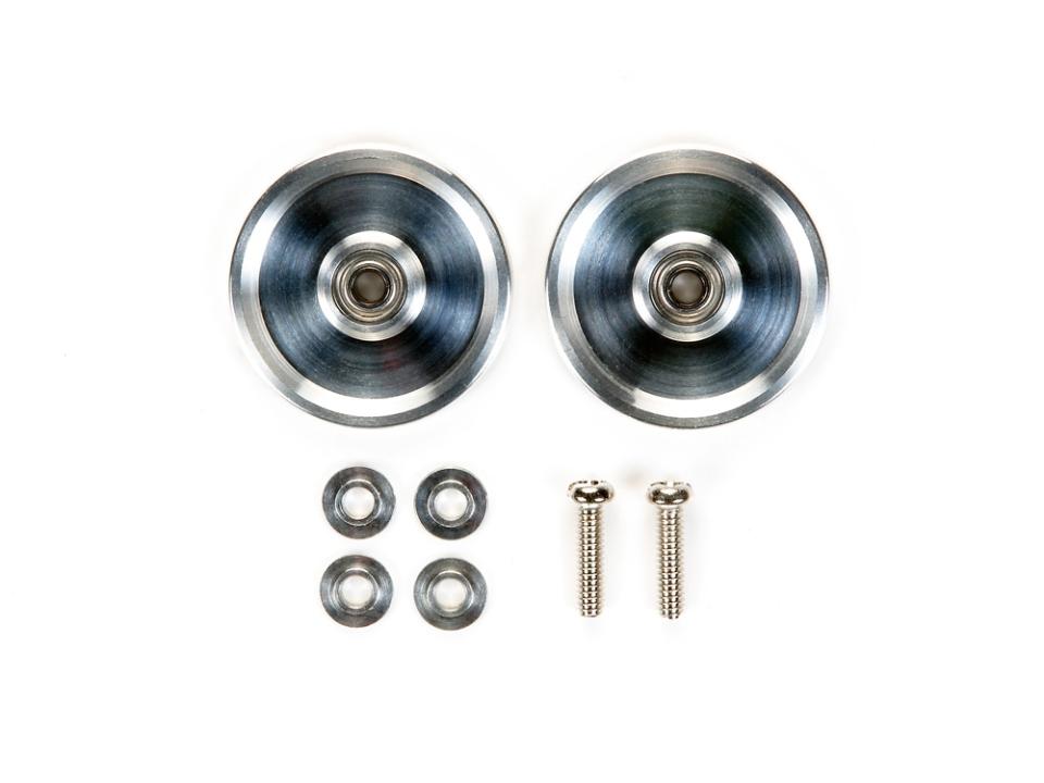 Tamiya HG 19mm Aluminum Ball-Race Rollers (Ringless)(15464)